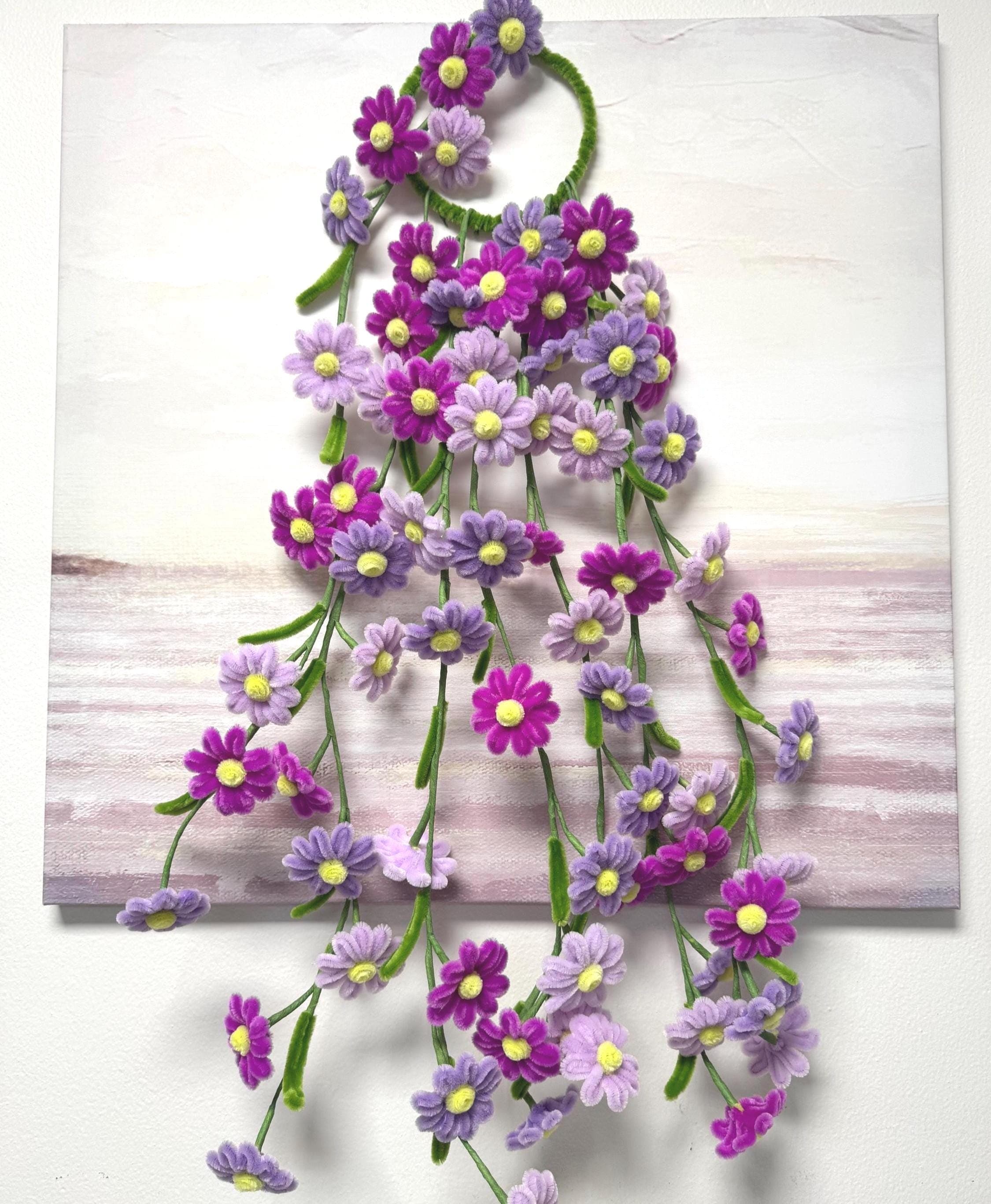 DIY Pipe Cleaner Daisy Kit – Craft Your Own Bouquet | Includes Materials & Easy Tutorial