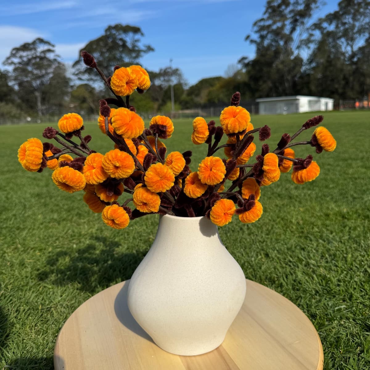 DIY Pipe Cleaner Kumquat Tree Kit: Craft Festive Decor
